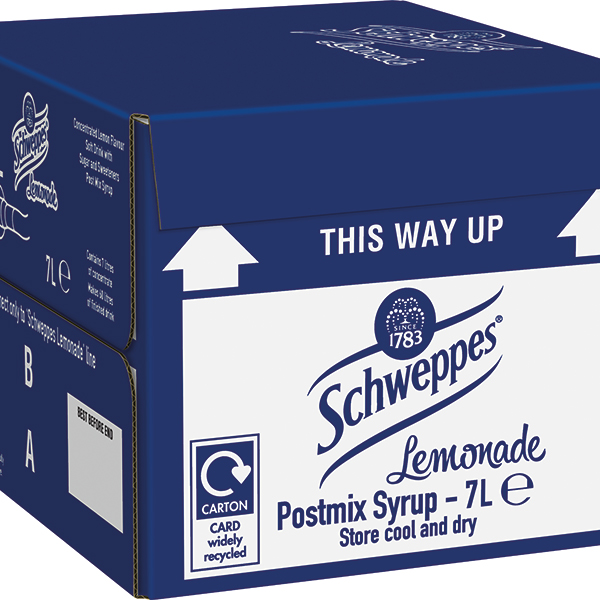SCHWEPPES LEMONADE P/MIX 7Lx1